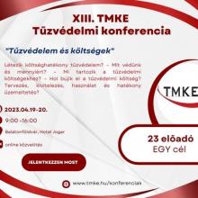 XIII. TMKE Tűzvédelmi konferencia - MEGHÍVÓ